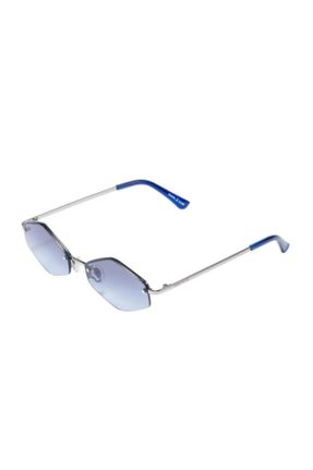 عینک آفتابی بنفش زنانه 52 UV400 فلزی کد 5898863