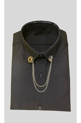 پیراهن مشکی بچه گانه رگولار SuitableCo. - کد 463849288