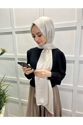 شال طوسی زنانه پلی استر کد 704299691