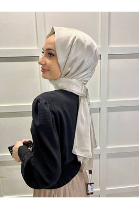 شال طوسی زنانه پلی استر KROREN - کد 704299691