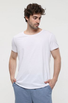 تیشرت سفید مردانه اسلیم فیت defys - کد 704289951