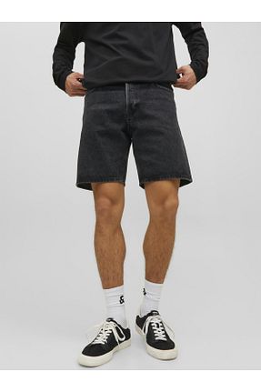 شلوارک و برمودا مشکی مردانه %100 پنبه Jack & Jones - کد 704399277