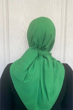 روسری سبز پنبه ای Nilbutik - کد 704534565