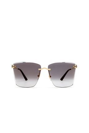 عینک آفتابی طوسی زنانه UV400 Cartier - کد 704990250