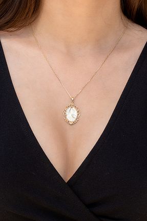 گردنبند طلا زرد زنانه 14 عیار Cenova Jewelry - کد 705057955