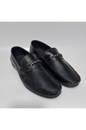 کفش کژوال مشکی مردانه چرم خالص Bigboster - کد 705279007