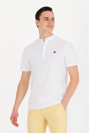 تیشرت سفید مردانه رگولار U.S. Polo Assn. - کد 704632782