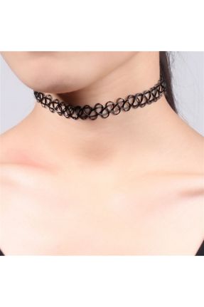 گردنبند جواهر مشکی زنانه کد 704977491