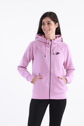 سوئیشرت اسپرت صورتی زنانه رگولار Nike - کد 704557458