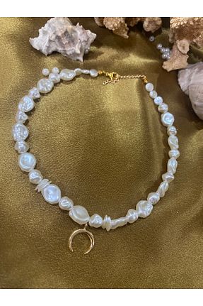 گردنبند مروارید سفید Jovela - کد 705403696