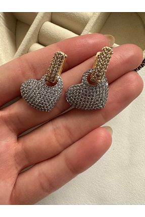 گوشواره جواهر طلائی زیرکن ringbox - کد 705486333
