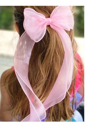 گیره سر صورتی بچه گانه ساتن SHEKER HOME - کد 706217664