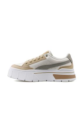کفش اسنیکر سفید زنانه بند دار Puma - کد 706279946