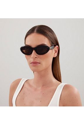 عینک آفتابی قهوه ای زنانه UV400 Bottega Veneta - کد 706290555