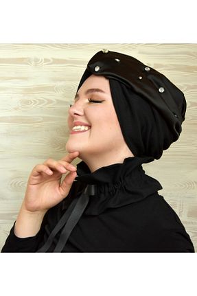 کلاه شنای حجاب مشکی زنانه ARTİZİA - کد 706372540