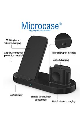 شارژر مشکی Microcase - کد 707198634