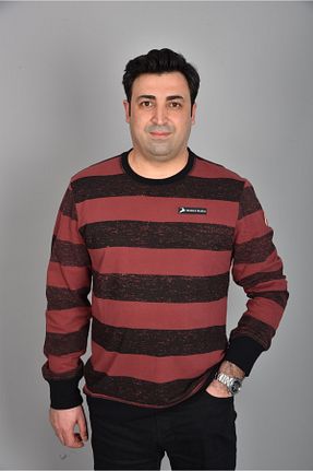 سوئیشرت قرمز مردانه اورسایز masai mara - کد 704505786