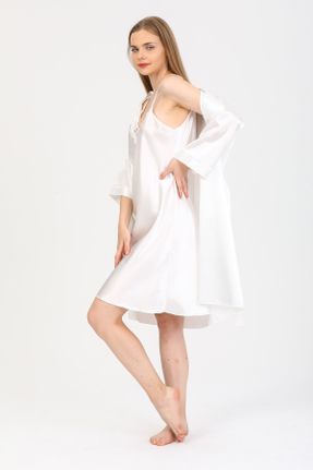 لباس شب سفید زنانه کد 653914093