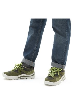 کفش اسنیکر قهوه ای زنانه بند دار Vans - کد 659962171