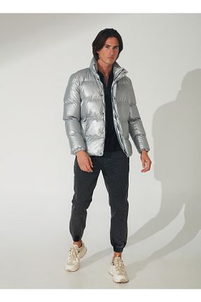 کاپشن طوسی مردانه رگولار Altınyıldız Classics - کد 706755662