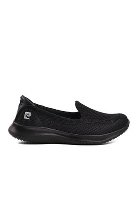 کفش اسنیکر مشکی زنانه بدون بند Pierre Cardin - کد 706367258