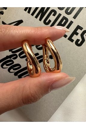 گوشواره جواهر طلائی روکش طلا ringbox - کد 706536743