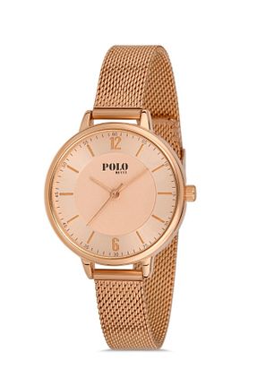 ساعت مچی صورتی زنانه 31-35 میلی متر POLO Rucci - کد 707193415