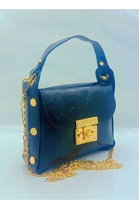 کیف دوشی مشکی زنانه چرم مصنوعی MAC&MOS - کد 705356308