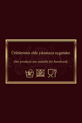 بشقاب نارنجی شیشه Heritage - کد 708215511