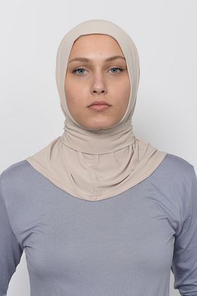 روسری بژ پلی استر Altobeh - کد 708300585