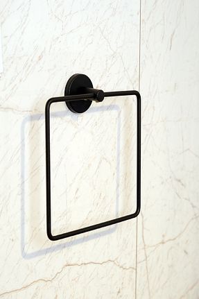آویز حمام مشکی Sas Haus - کد 695046564