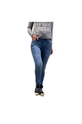 شلوار جین آبی زنانه پاچه تنگ True Religion - کد 95717652