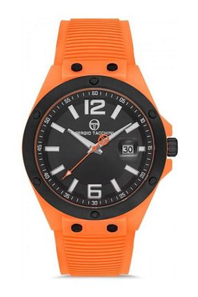 ساعت مچی نارنجی مردانه 41-45 میلی متر Sergio Tacchini - کد 95831270