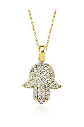 گردنبند طلا طلائی زنانه 8 عیار Glorria - کد 4269621