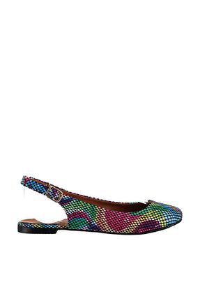 بابت رنگی زنانه چرم مصنوعی Fox Shoes - کد 408536
