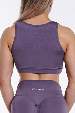 نیم تنه اسپرت بنفش زنانه yexech - کد 691128812
