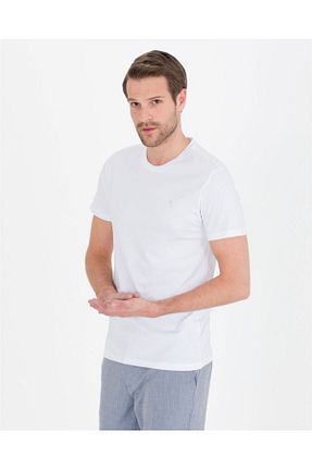 تیشرت سفید مردانه رگولار Pierre Cardin - کد 707751181