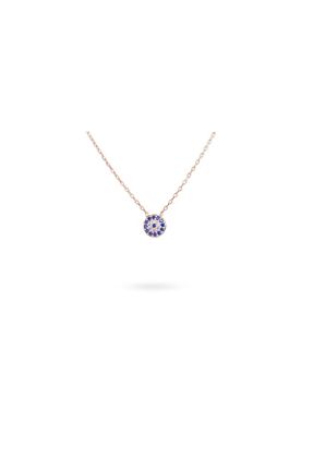 گردنبند نقره صورتی زنانه 925 عیار Dkmn Silver - کد 708309709