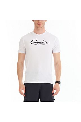 تیشرت سفید مردانه رگولار Columbia - کد 708352264