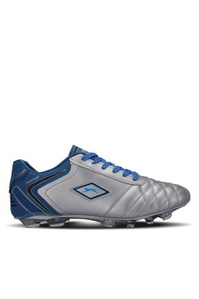 کفش فوتبال چمن مصنوعی طوسی مردانه پلاستیک Slazenger - کد 708978628