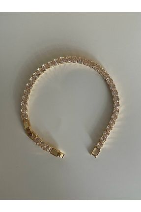دستبند جواهر طلائی زنانه زیرکن Medisa Jewelry - کد 320344902