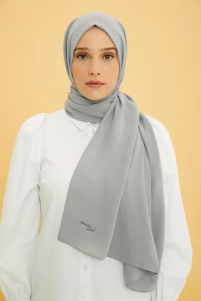 شال طوسی زنانه پلی استر کد 710263582