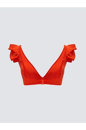 بالاتنه بیکینی نارنجی زنانه ساده LC Waikiki - کد 710347192