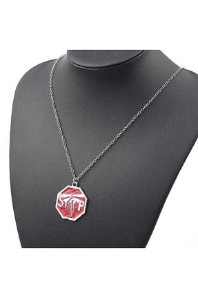 گردنبند جواهر نارنجی زنانه ریخته گری DÜKKAN DESİGN - کد 710393670