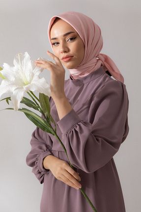 روسری صورتی پلی استر Silk Home - کد 455143584