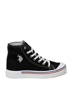 کفش اسنیکر مشکی زنانه بند دار U.S. Polo Assn. - کد 710919171