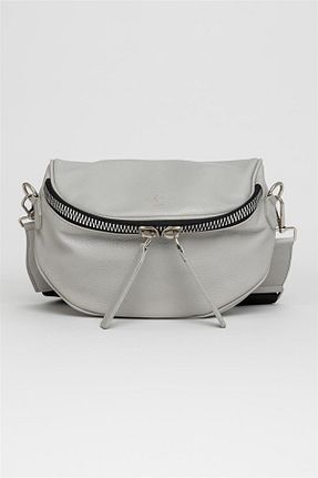 کیف پستچی طوسی زنانه Jacquline - کد 709632360