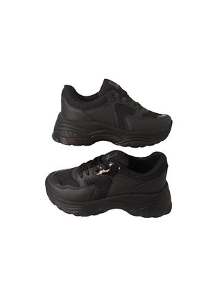 کفش اسنیکر مشکی زنانه بند دار DarkStep - کد 710966096