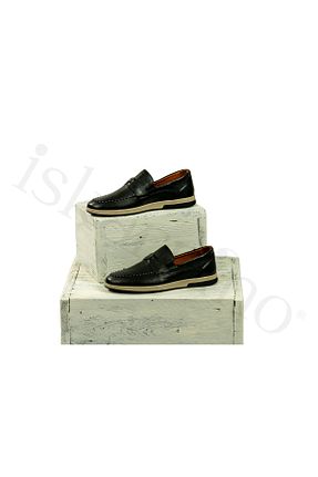 کفش کژوال مشکی مردانه نبوک iskarpino - کد 711705215