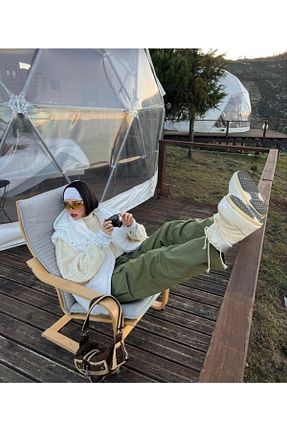 باندانا سفید پنبه ای HONEYWEAR - کد 711245576